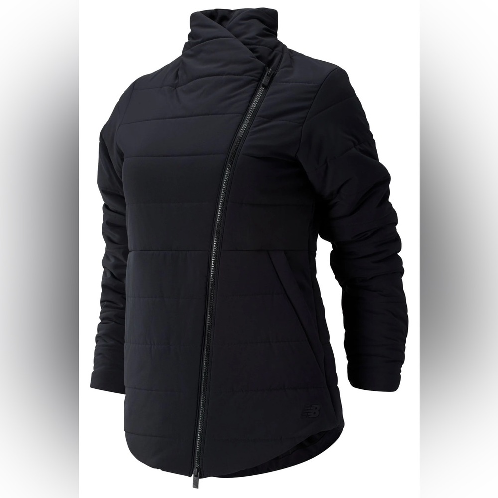 New Balance Women's Puffer Jacket in Black